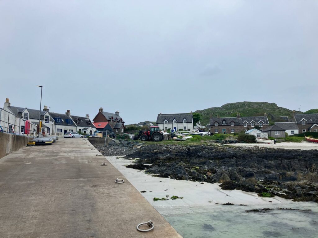 Iona ferry pontoon