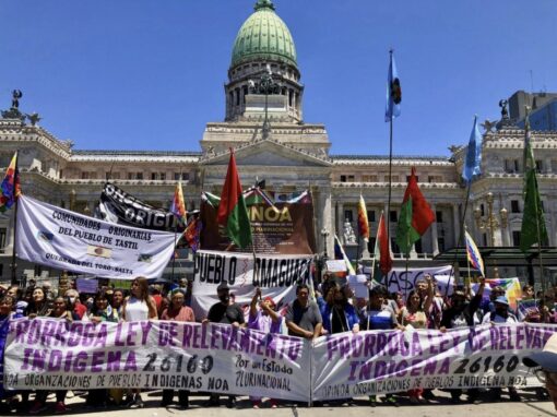 Une autre attaque sournoise contre les peuples autochtones, la loi 26160 a été abrogée (14/12/2024, par Kay Pacha / Equipe Pueblos Originarios du SERPAJ “Otro artero ataque a los Pueblos Indígenas, se derogó la ley 26160”)