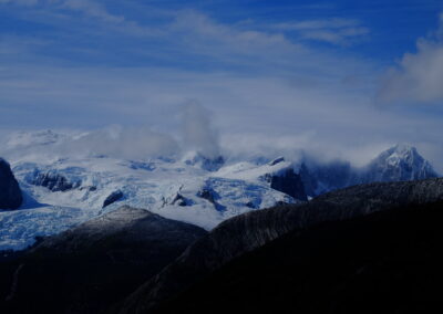 Glacier Pia, Canaux de Patagonie, Cordillère Darwin, Réserve de Biosphère du Cap Horn, Magallanes, Chili, 2025