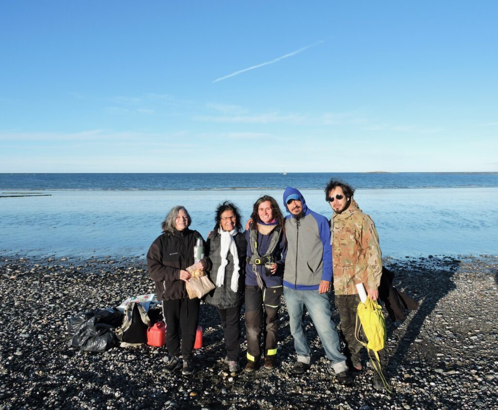 association patagonie alejandro pinto mirtha salamanca plage de rio grande terre de feu argentine patagonie