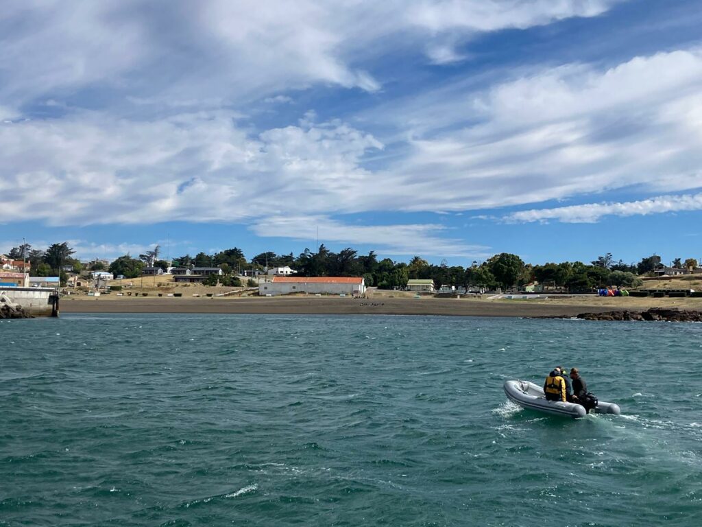 mouillage voilier patagonie atlantique sud stage hauturier club de voile international equipier voilier