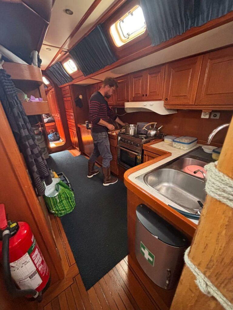 croisiere hauturiere cuisine voilier patagonie voile habitable grande croisiere