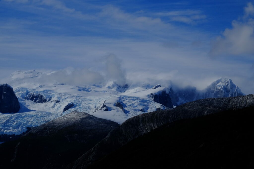 Pia Glacier, Patagonian Channels, Darwin Range, Cape Horn Nature Reserve, Magallanes, Chile, 2025
