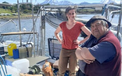 Le voilier Milagro se pare de bois de coigüe