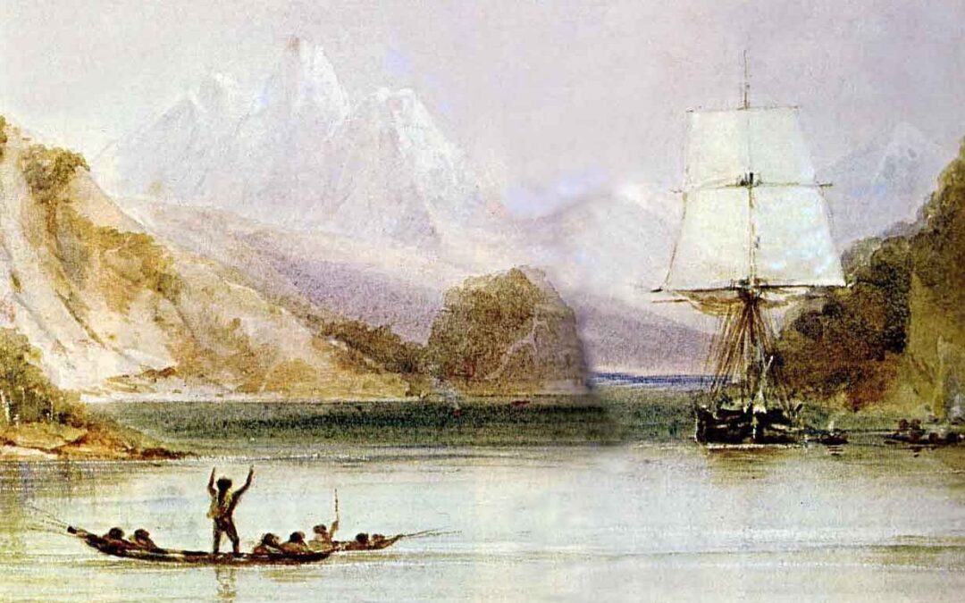 Darwin en Patagonie : ses expéditions au sud du détroit de Magellan