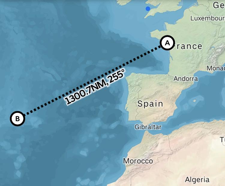 Açores - Bretagne stage hauturier croisière hauturière