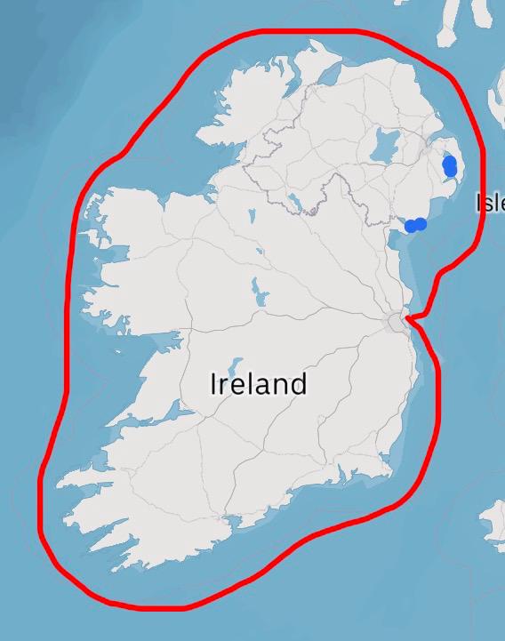 Tour d'Irlande à la voile